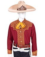 Camisa Charra Roja WD 11-865