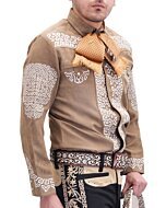 Camisa Charra El Dorado WD 11-809 Gamuza Beige