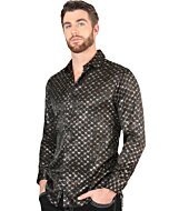 Camisa Black-Gold De Moda El Señor De Los Cielos 44549