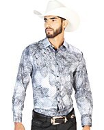 Camisa Fina Gris El Señor De Los Cielos 43862