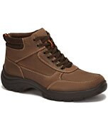 Botín Casual Ferrato De Piel Para Hombre Color Café