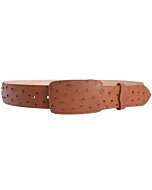 Cinto Vaquero Avestruz WD Boots 10-1477 Color Cognac