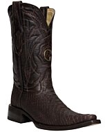 El General 45088 Python Brown Boots with Versace Toe