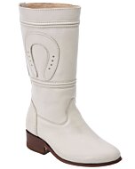 Botas Escaramuza Juvenil Piel Napa Hueso WD 11-366