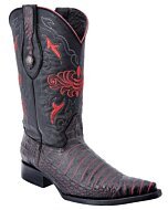 Botas Vaqueras Coco Belly Clón Negro/Cereza WD 11-092