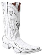 Botas Vaqueras Coco Belly Clón Blancas WD 11-096