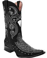 Botas 3X Clón Oso Hormiguero Tejida Negra WD 11-110