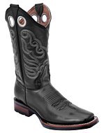 Botas Rodeo Piel Napa Negras WD 11-327
