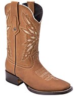 Botas Rodeo Piel Crazy Color Miel WD 11-333