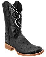 Botas Rodeo Avestruz Clón WD Boots 341 Negro