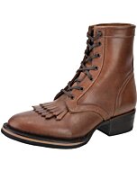 Botas De Trabajo Rodeo Americana Con Barbas Color Miel WD 11-439