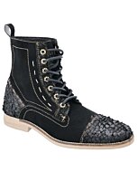 Botín Horma Militar De Pirarucu WD Boots 445 Negro