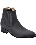 Botines Charros Negros Piel Napa Tradicionales WD Boots 11-724
