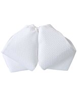 Moño Charro Fino Color Blanco Liso WD 11-984