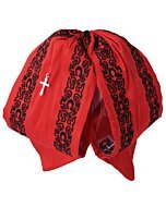 Moño Charro Fino Para Niño White Diamonds Boots 10-1034 Rojo/Negro