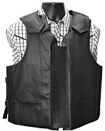 Chaleco Para Jaripeo WD 1078 Color Negro