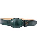 Cinto Vaquero De Anguila Verde Militar WD 11-1451
