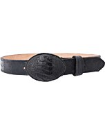 Cinto Vaquero Pata De Avestruz WD Boots 1313 Negro