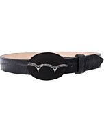 Cinto Vaquero Negro Clon Coco Belly WD 11-1558