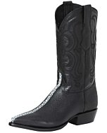 Botas Vaqueras Imitación Mantarraya 41528 Negras