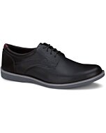 Zapato Casual Negro De Agujetas Para Hombre Ferrato 269-9325