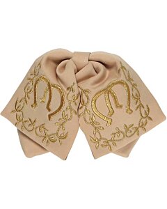 Moño Charro Khaki Bordado Para Niño 600144
