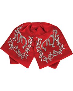 Moño Charro Rojo Bordado Para Niño 600146