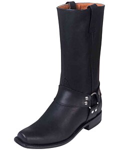 Botas Biker Waxy Rodeo Bravo 134 Color Negro