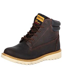 Zapato De Trabajo Cliff Para Joven o Mujer 35200 Color Café