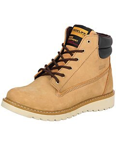 Zapato De Trabajo Cliff Para Mujer Joven 35202 Color Miel