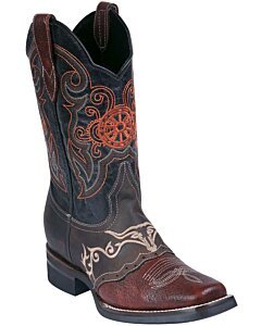 Botas Rodeo Piel Crazy El General 40667 Color Shedron