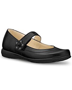 Zapatos De Piel Para Niña Andrea Kids 1268 Color Negro