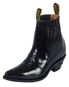 Botines Vaqueros Negros Camaleón El General 181