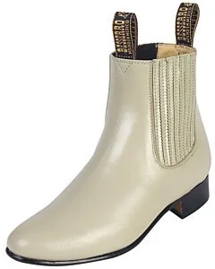 Botines Charros El Besserro 201 Color Hueso