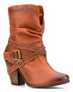 Botines Para Mujer Andrea 7150 Color Café
