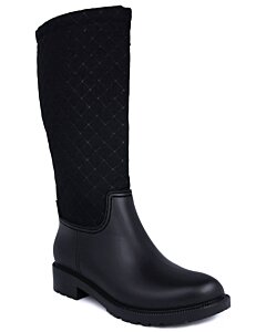 Bota Alta Para Mujer Andrea 2558 Color Negro