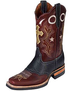Bota Rodeo Cuello De Toro El General 27696 Vino/Miel