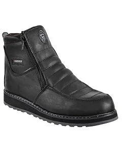 Hammer Short Boots Zipper, Double Density HM339 Negro