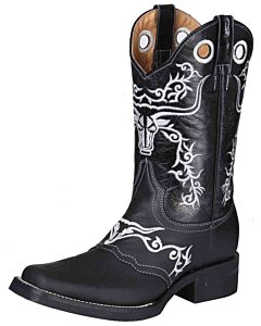 Bota Rodeo Bordado Toro El General 34313