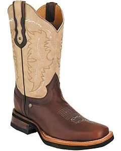 Botas Vaqueras Estilo Rodeo SG512 Café