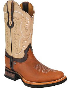 Botas Vaqueras Estilo Rodeo SG512 Miel