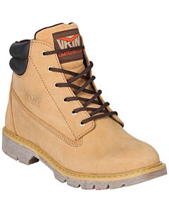 Botin De Trabajo Para Mujer o Joven Cliff  91467 Nobuck Color Mostaza