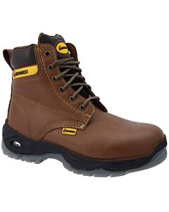 Botin De Trabajo Suela Con Burbuja De Aire Guepardo 1944 Color Café