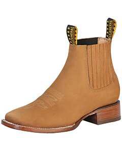 Botines Rodeo Color Oro Viejo El General Nobuck 126190