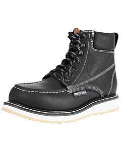 Botin De Trabajo Suela Zig-Zag Silver Bull 613 Color Negro
