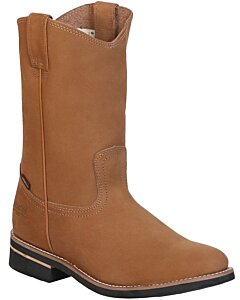 Botas De Trabajo Establo 303 Piel Nobuck Color Canela