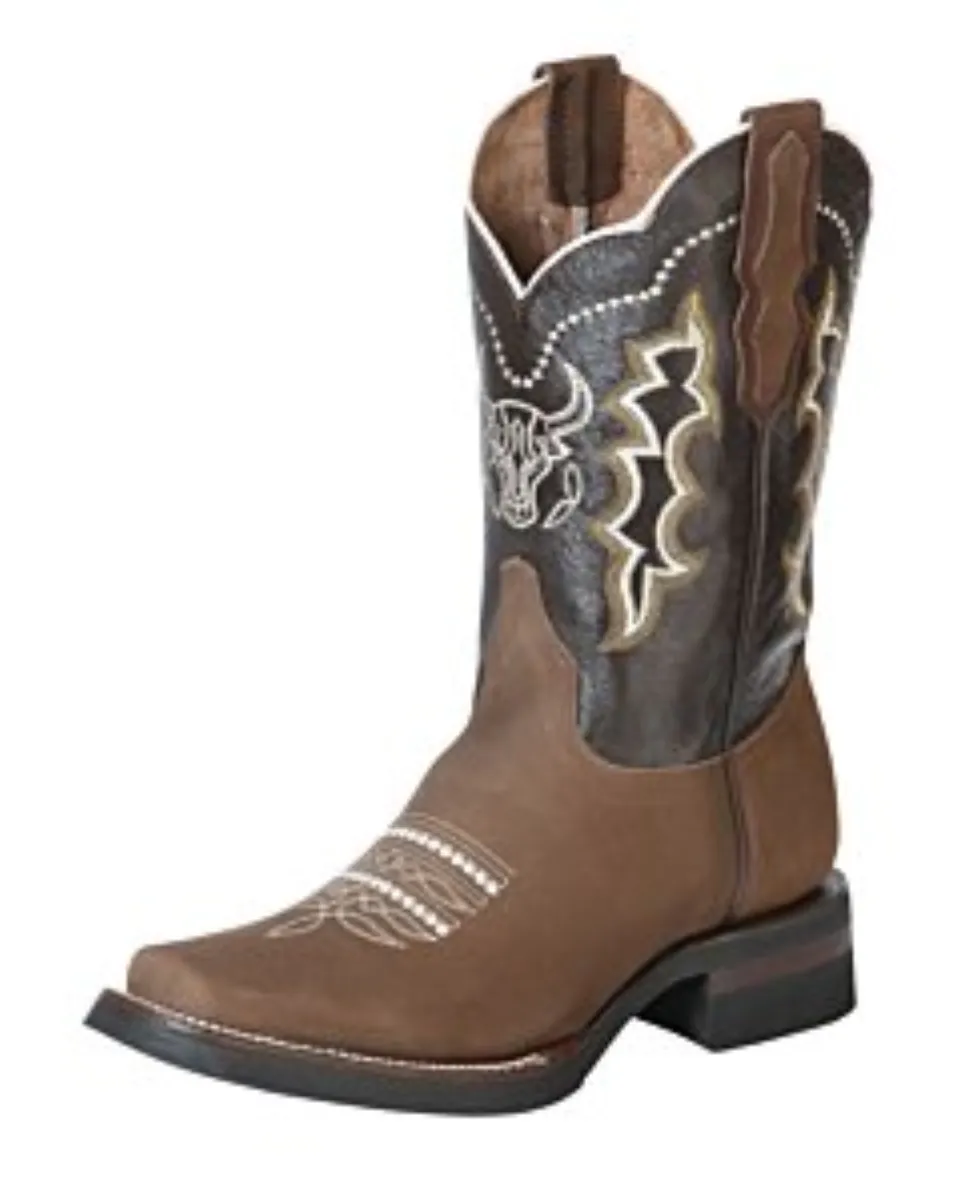 Botas Rodeo Nobuck El General 51113 Color Camel