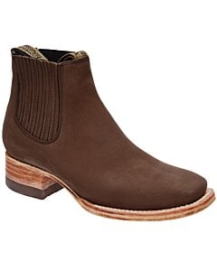 Botines Rodeo Para Joven Nobuck Nevada Color Café WD 11-344