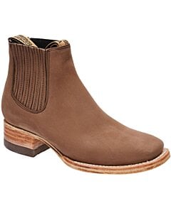 Botines Rodeo Nevada Para Joven Nobuck Color Nogal WD 11-346