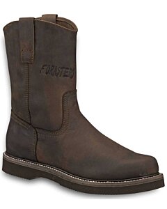 Bota Corta Suela Gruesa Mil Rayas Forastero 104-4928 Color Café
